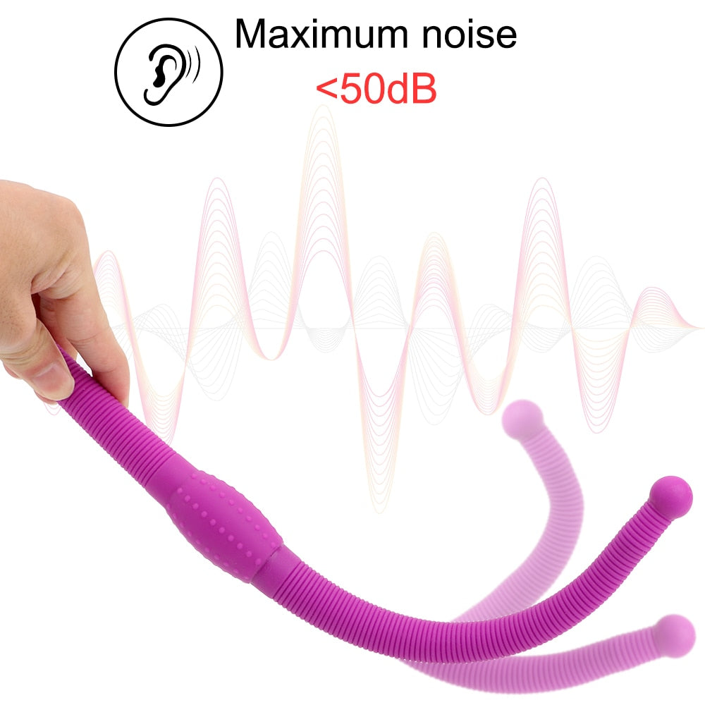 12 Speed Lesbian Strap on Dildo Vibrators Flexible Double Head Vaginal Massager G Spot Anal Sex Toy for Women Adult Products