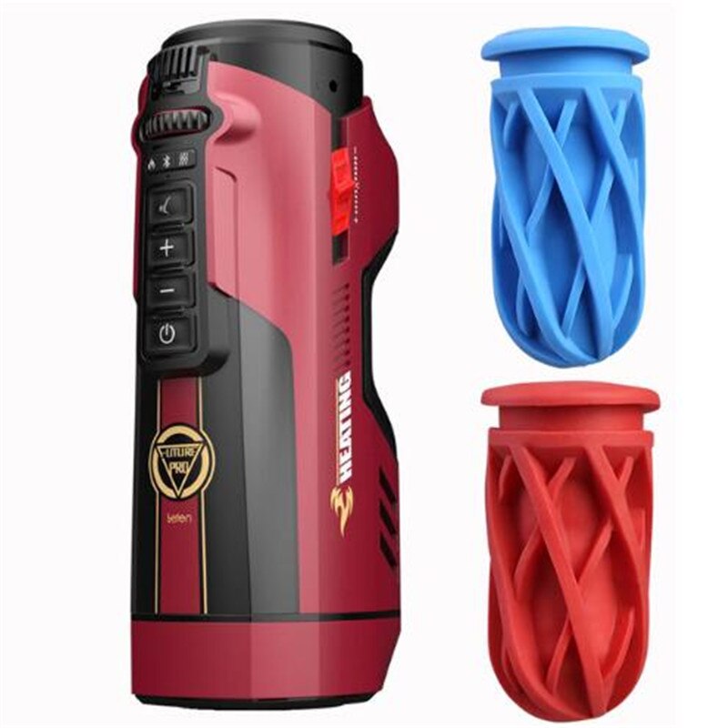 2024 Male Masturbator Leten Automatic Rotation Telescopic Heated with Moan Vagina Vibrator Masturbation Cup Sex Toys for Men 18