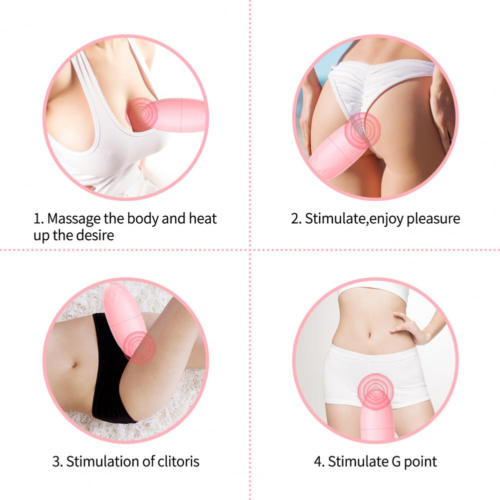 Vibrator Egg Vibrating Egg Deep Relaxation Easy To Use ABS Female G-spot Massager Masturbator Stimulator for Adult Women