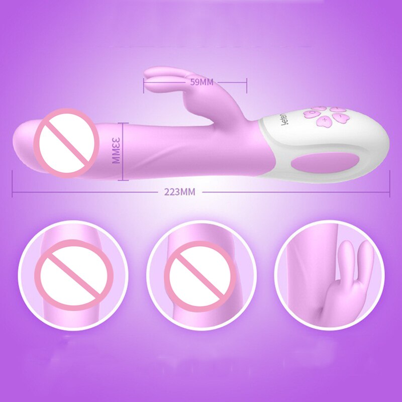 Leten Automatic Swing Vibrator Dildos Sex Toys for Woman Vagina Multiple Angle Stimulator Mute One Key Orgasm Female Masturbator