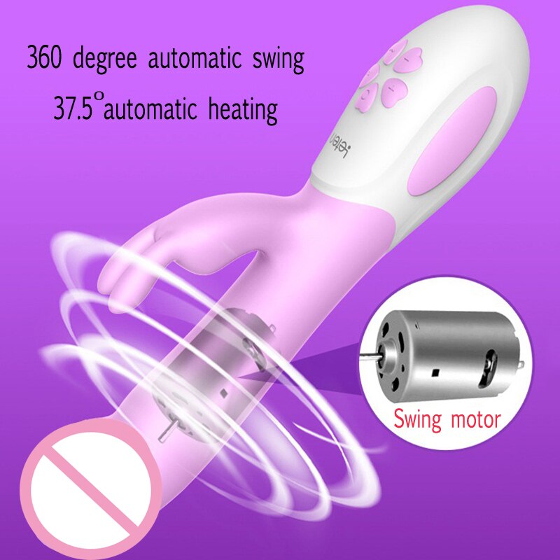 Leten Automatic Swing Vibrator Dildos Sex Toys for Woman Vagina Multiple Angle Stimulator Mute One Key Orgasm Female Masturbator