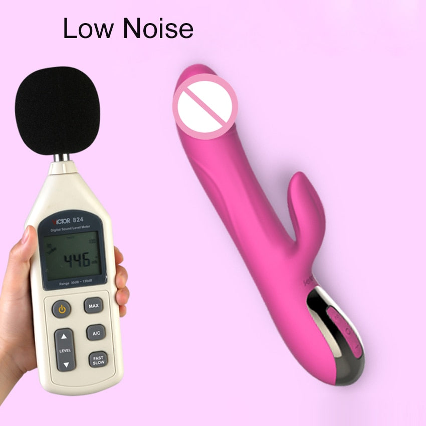 Leten Prostate Silicone Waterproof Electromagnetic Pulsating Thrusting Dildo Vibrator with Heating Function Penis Wand Massager