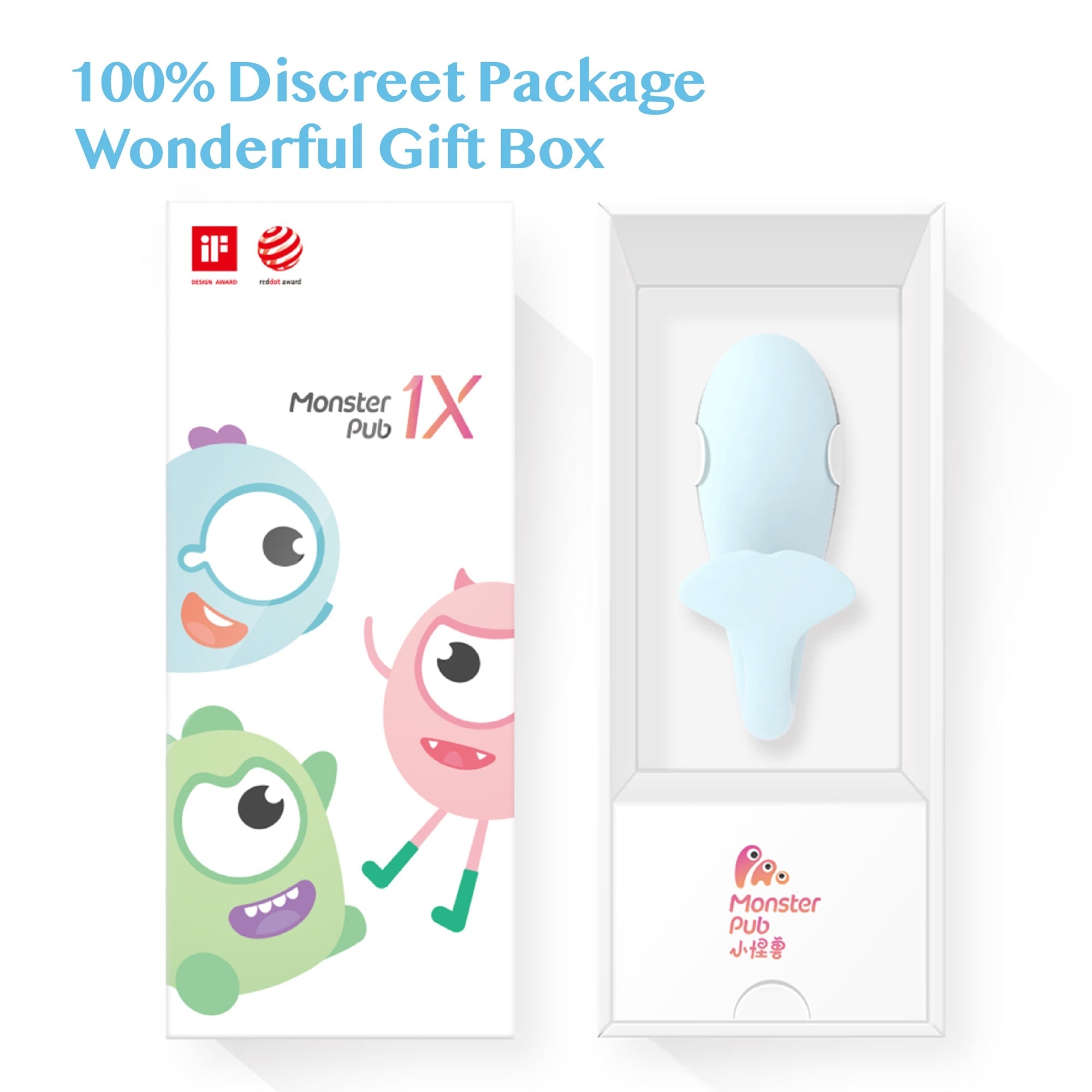 Monster Pub 1X Bluetooth Remote Vibrators Rechargeable Clitoral &amp; G-Spot Sex Toys for Adults 18 Women Masturbator Product