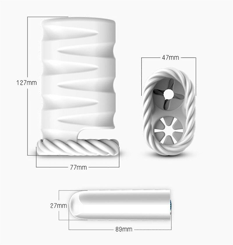 Penis Delay Trainer Blowjob Male Masturbation Vibrator Automatic Oral Orgasm Sex Glans Stimulate Massager Adult Sex Toys for Men