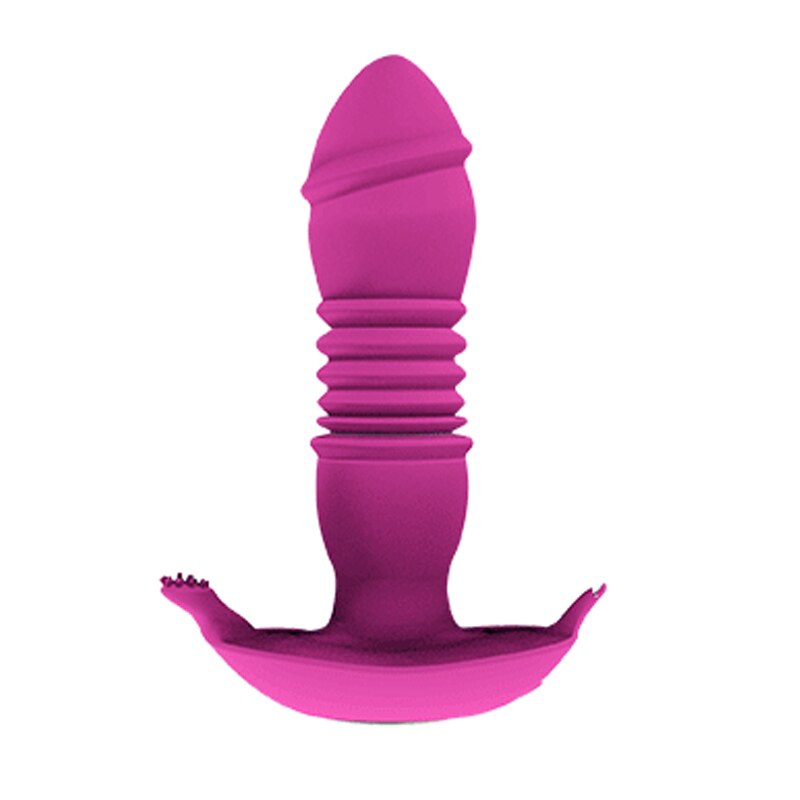 Telescopic Vestibule G-spot Vibrator with Remote Control Waterproof Vibrating Vagina Clit Stimulator Sex Toys for Women &amp;Couples