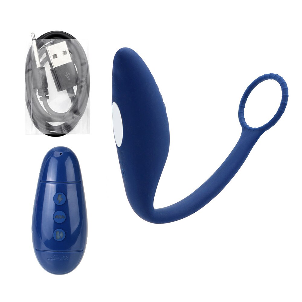 Wireless Remote Control Electric Shock Prostate Massager Gay Sex Toys Anal Plug Butt Plug Vibrator with Ring Anal Toy for Men