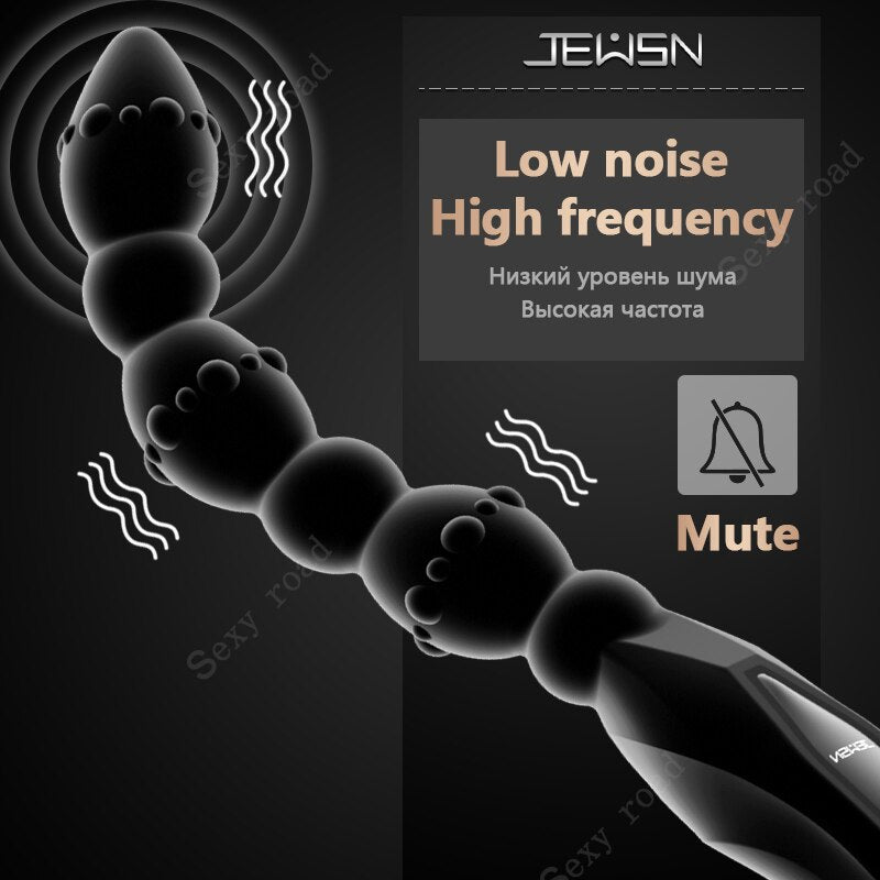 anal Vibrator sex toys for woman anal Silicone USB charging anal beads Male prostate massage anal balls gay prostate  anal toy